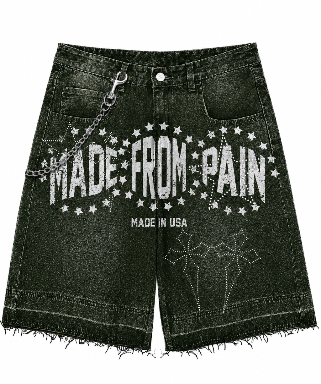 Denim “MFP” Jorts